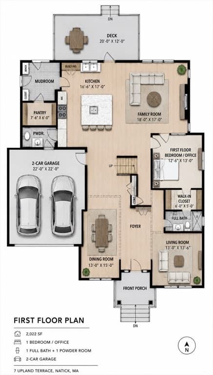 Casa em Natick — foto 3